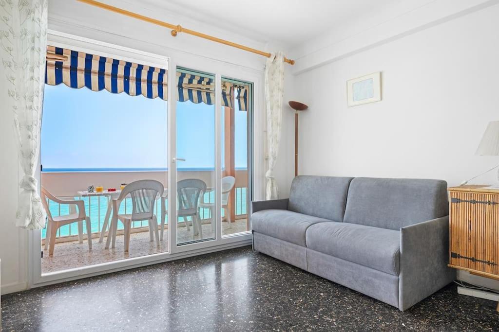 Le Panorama -Vue Exceptionnelle - Dernier Etage - Front De Mer Menton Exterior foto