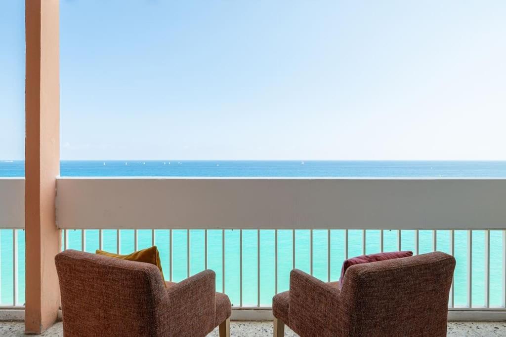 Le Panorama -Vue Exceptionnelle - Dernier Etage - Front De Mer Menton Exterior foto